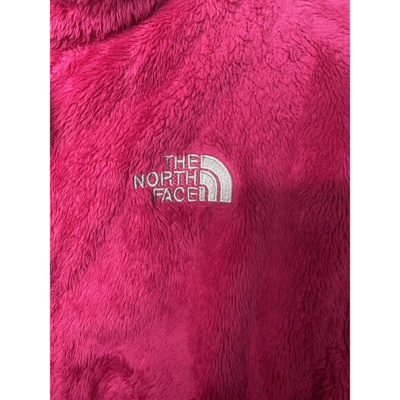 The North Face Women’s Fuzzy Fleece Full Zip Jacket Pink Size Medium Soft Warm - Picture 5 of 12
